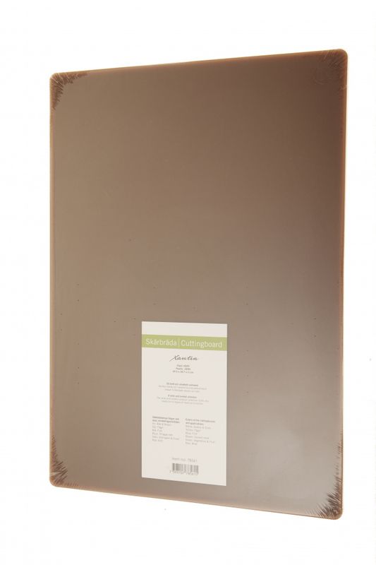 Skjærebrett 50x35 cm brun