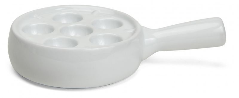 Sneglepanne, 6 hull, 6stk