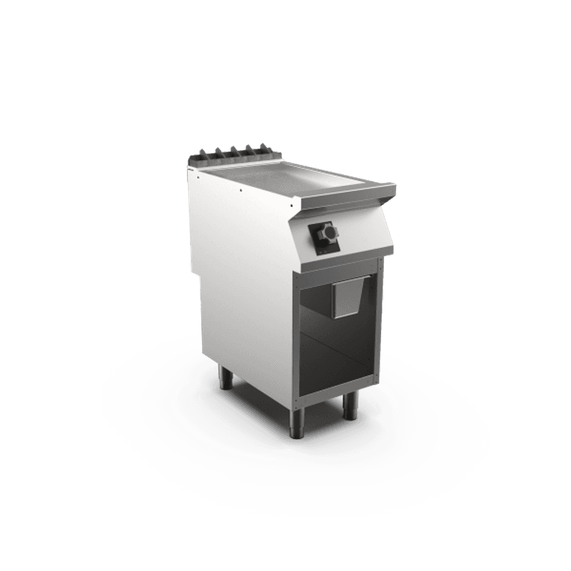 Mareno FT74ELCSG Flatgrill med glatt - krom